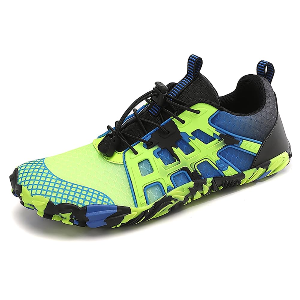Scarpe Acquatiche Piedi Nudi per Donna Uomo, Sneakers Anfibie con Cinturino Elastico Asciugatura Rapida per Trekking, Surf, Pesca, Allenamento Sportivo
