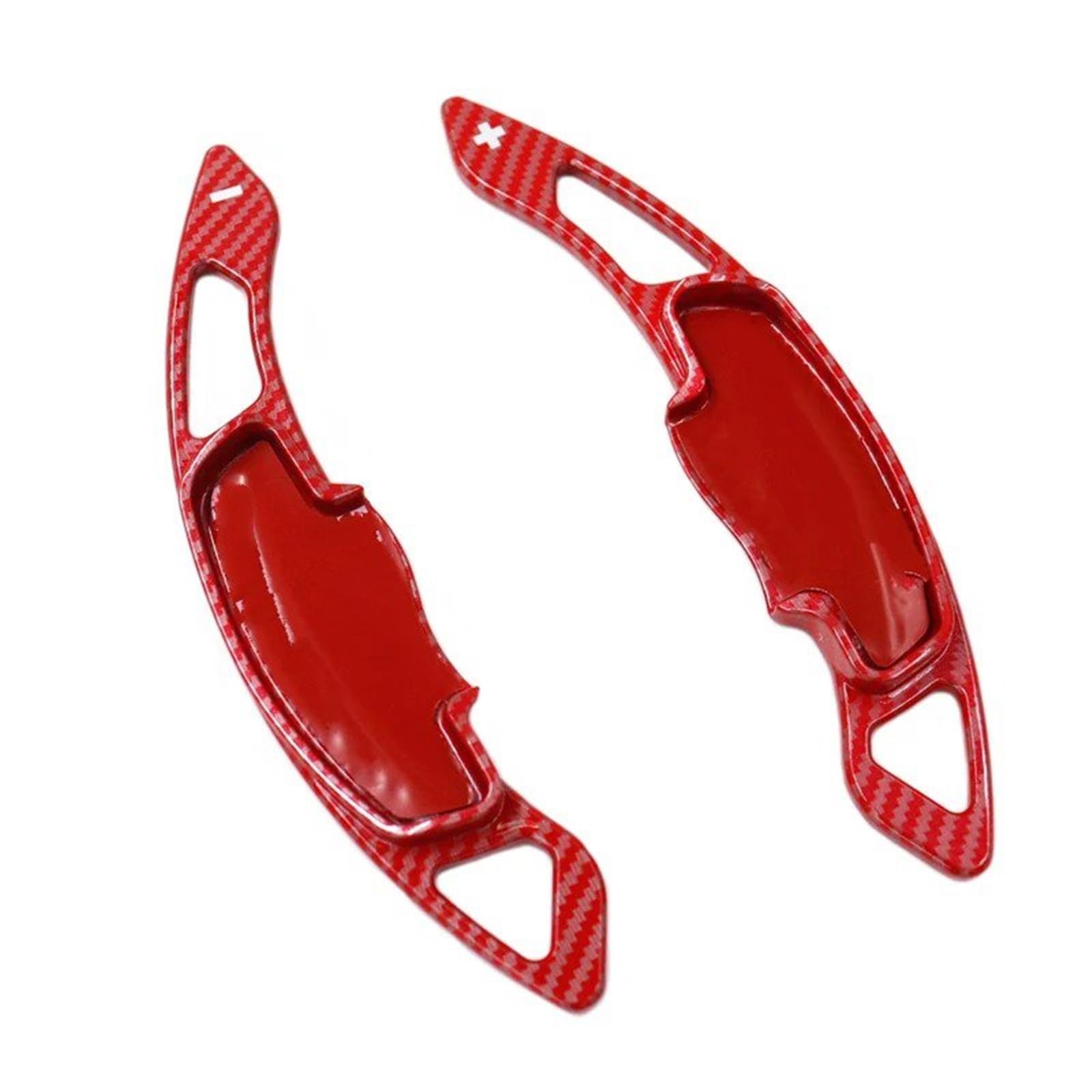 Yakisa Carbon Red Paddles Shift For For Cdx For Mdx For Rdx For Ilx For Tlx Abs Carbon Fiber Car Sports Steering Wheel Shift Paddle Shifter Paddle Shifter(Carbon Red)