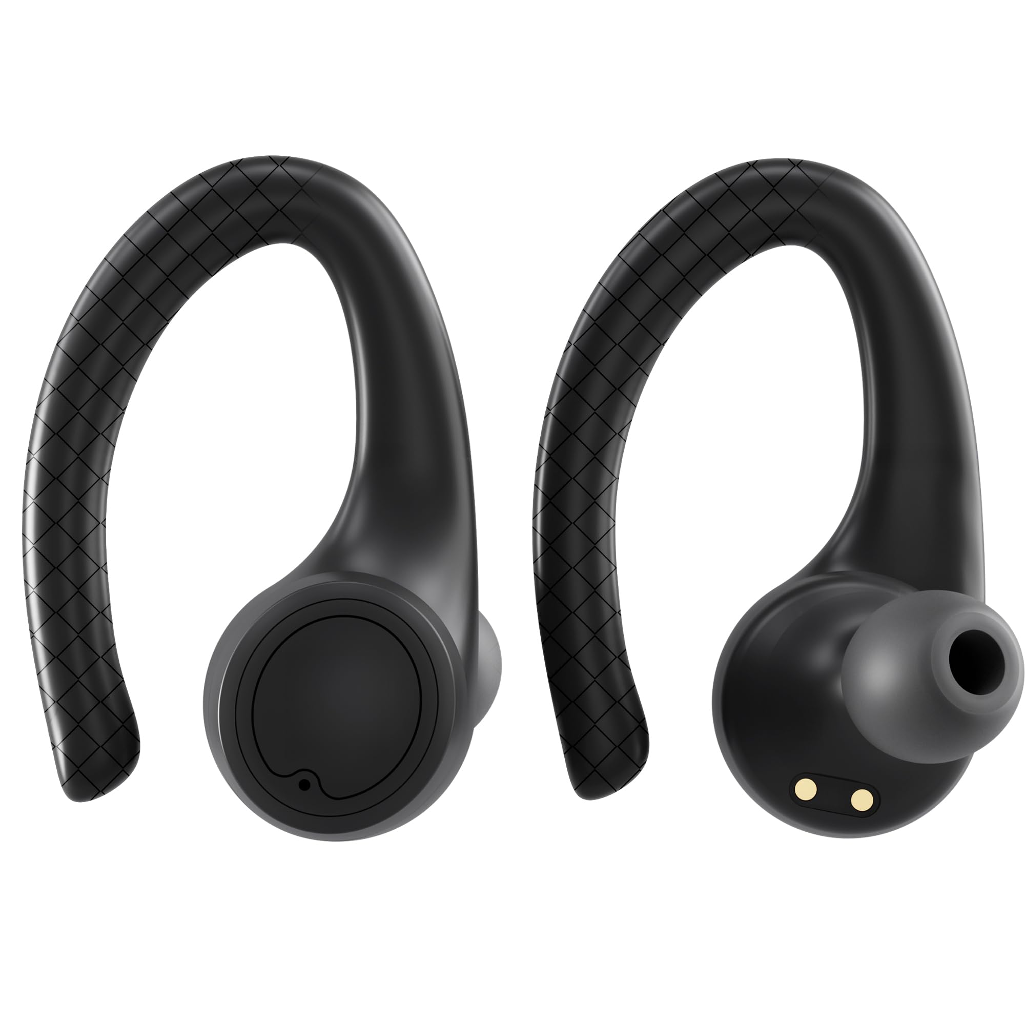 The Best Coby Headphones Earbuds of 2026 for Every Budget True Wireless Bluetooth Earbuds Headphones with Interchangeable Ear Hooks Tips Multi-Sized Ear Gels Sweat-Resistant 14-Hour Playtime Drop-Proof Case Black