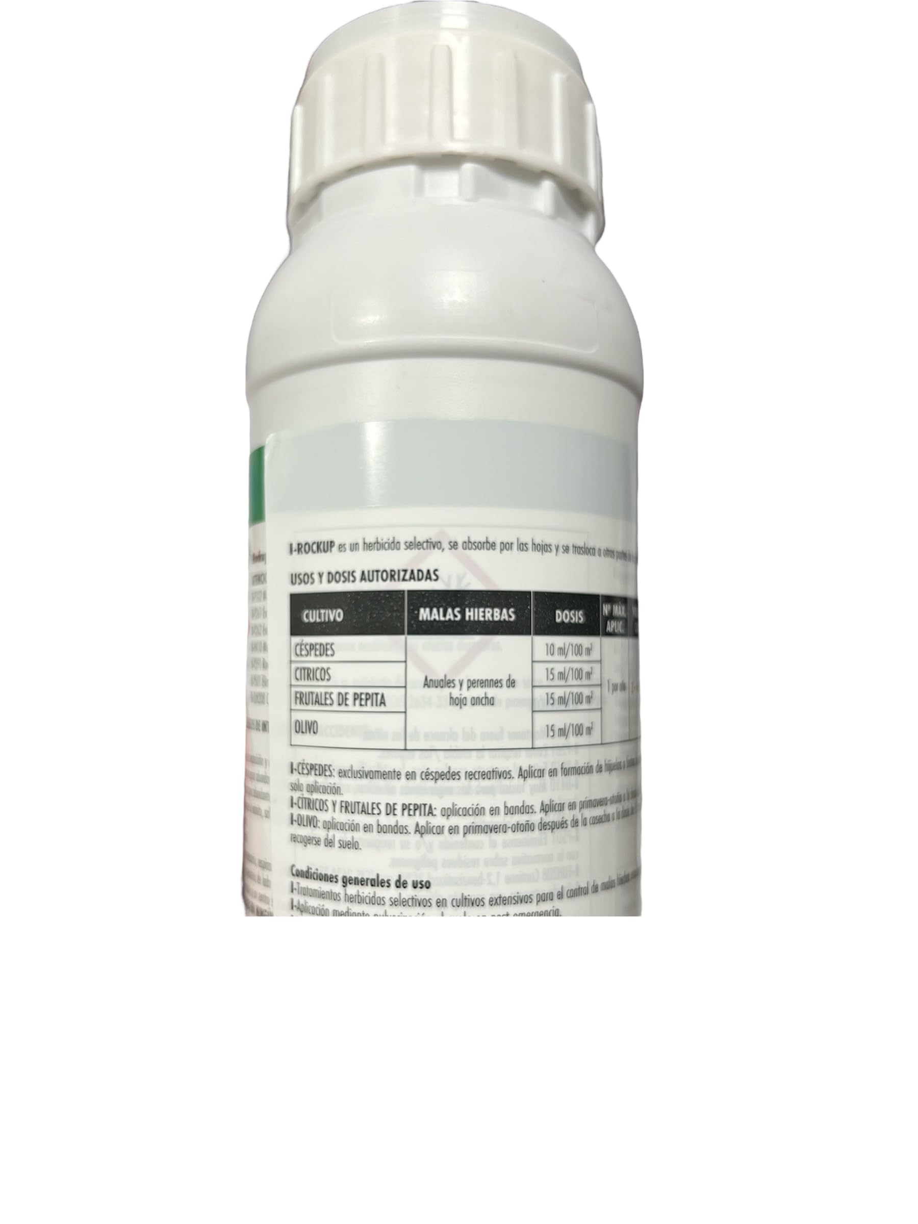 Herbicida total Exicial 1 litro. Herbicida bicomponente para 200 litros de agua.