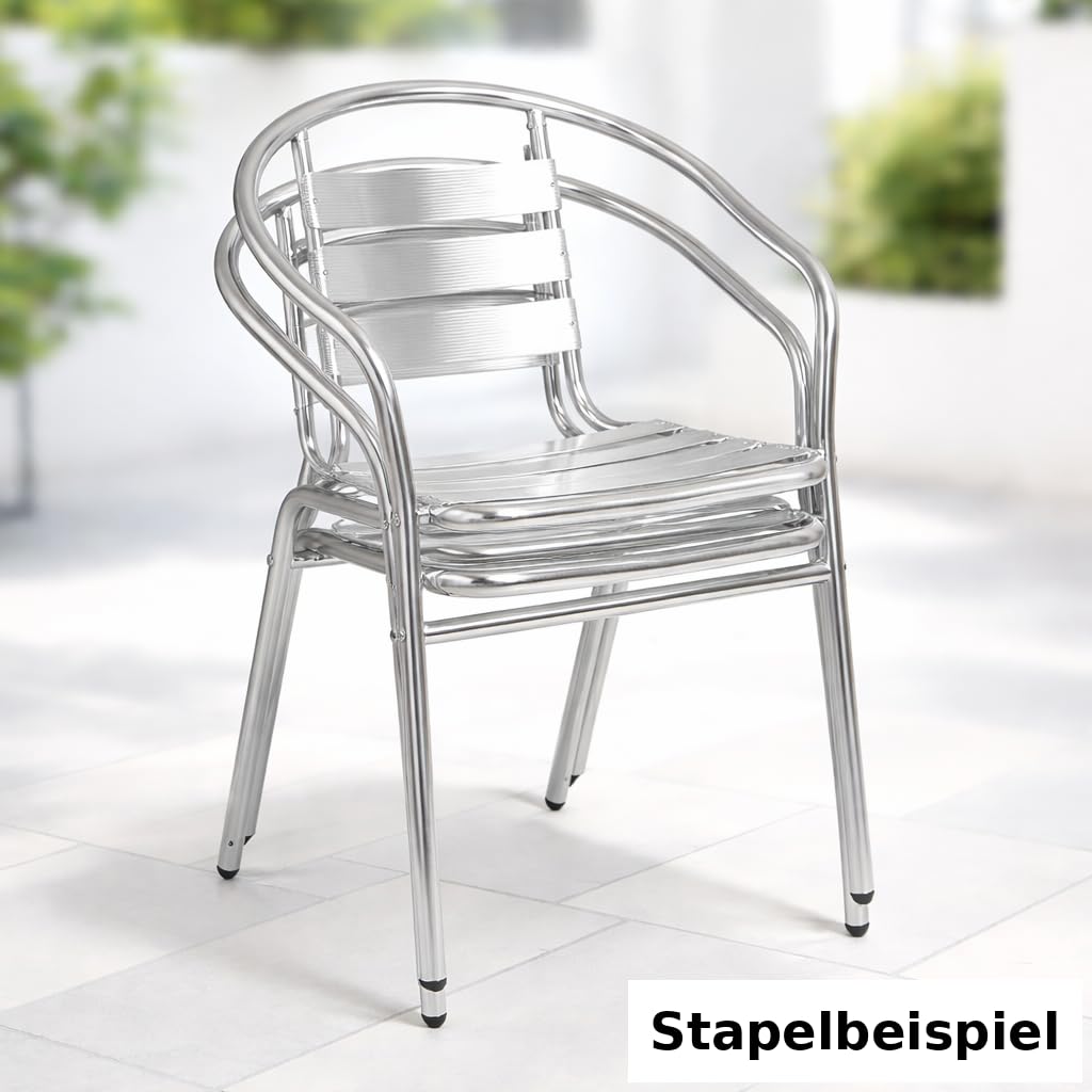 Mojawo® bistrogarnituur 3-delig bistrotafel aluminium rond 60cm H70cm / 110 cm in hoogte verstelbaar inklapbaar 2 bistrostoelen aluminium Mojawo® bistrogarnituur 3-delig bistrotafel aluminium rond 60cm H70cm / 110 cm in hoogte verstelbaar inklapbaar 2 bistrostoelen aluminium
