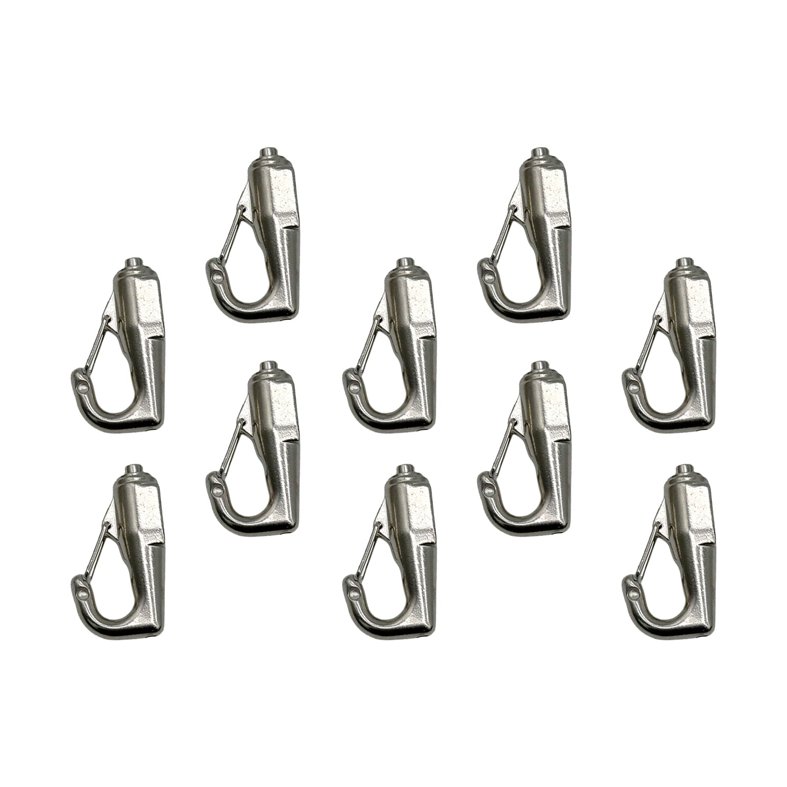 10pcs Strong Load Art Hanging Hooks Stainless Steel Picture Hangers Multipurpose Hook for Home and Gallery Use Heavy Duty Hooks