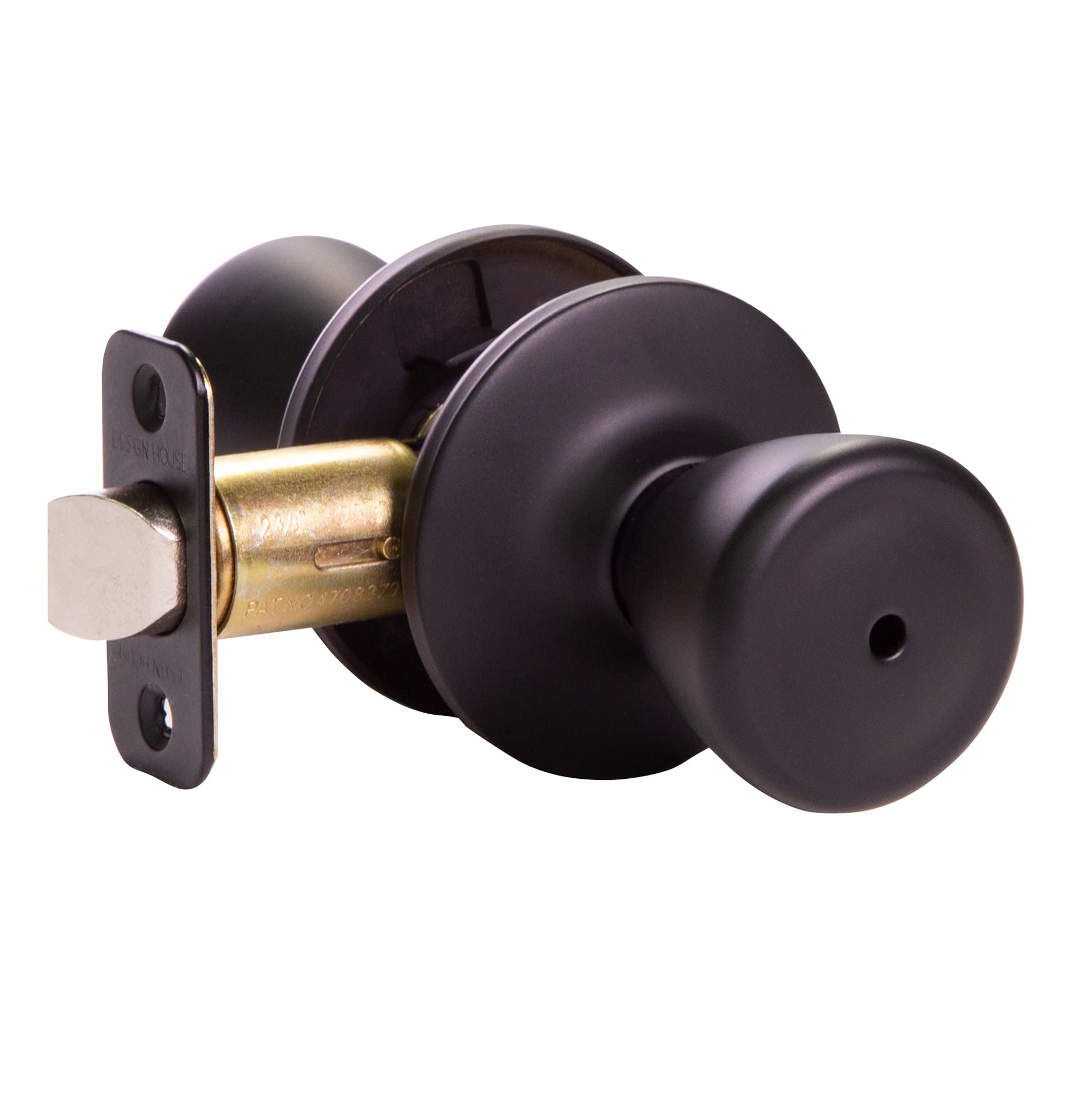 Design House Tulip Passage Knob - Polished Brass -23