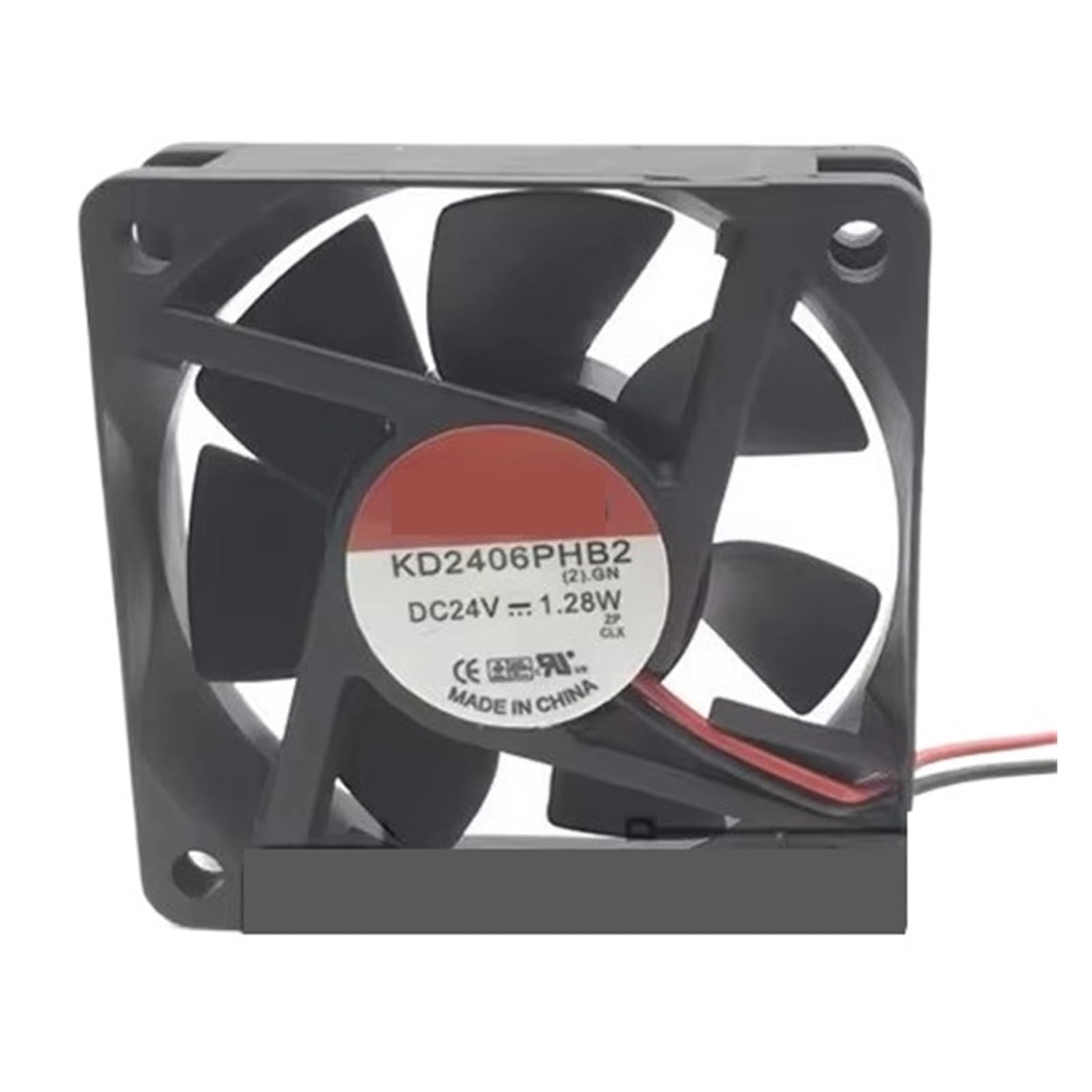 QNEZIQTMH KD2406PHB2 24V 1.28W 60 * 60 * 15MM 6CM Cooling Fan(2wire A1)