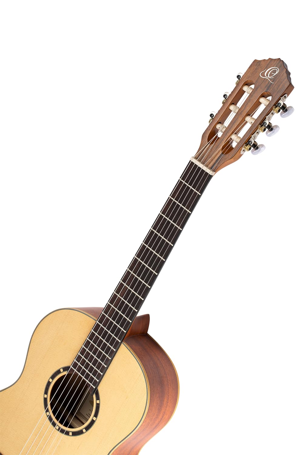 Ortega Guitars 3/4 Konzert Gitarre – Family Series – Inklusive Gig Bag – Fichte, Mahagoni, Natur (R121-3/4)