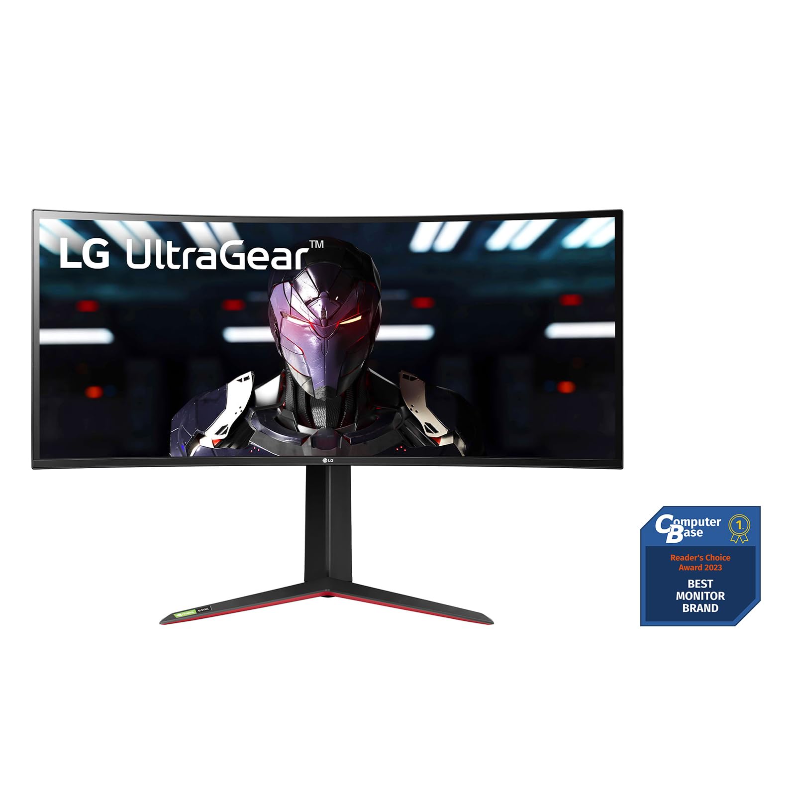 Ecran LED do gier PC LG 34GN850P B 34" zakrzywiony UWQHD Noir et Rouge