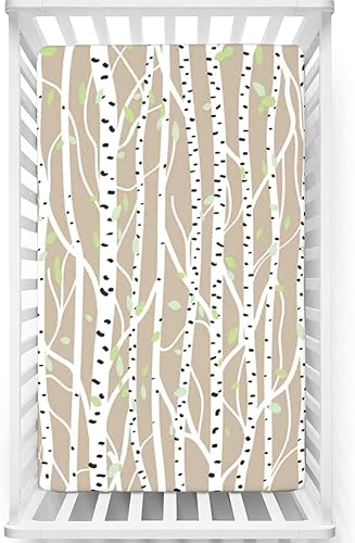 Miniatura 7 de Sábanas de cuna con temática de béisbol, sábanas portátiles para cuna, sábanas de colchón para cama infantil, ideal para habitación de niños o niñas