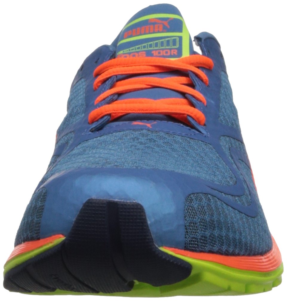 Puma Mens Faas 100 R Running Shoe Metallic Blue Insignia