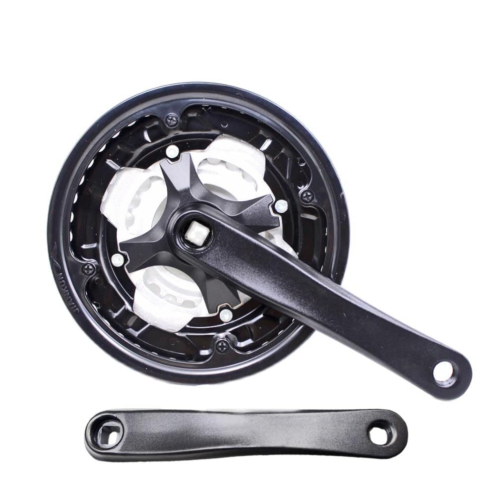Guarnitura MTB 42-34-24T 7/8/9 velocità MTB. Variabile Bicycle Set di Biciclette 170mm in Lega Alluminio Purvello Quadrato Foro pignone