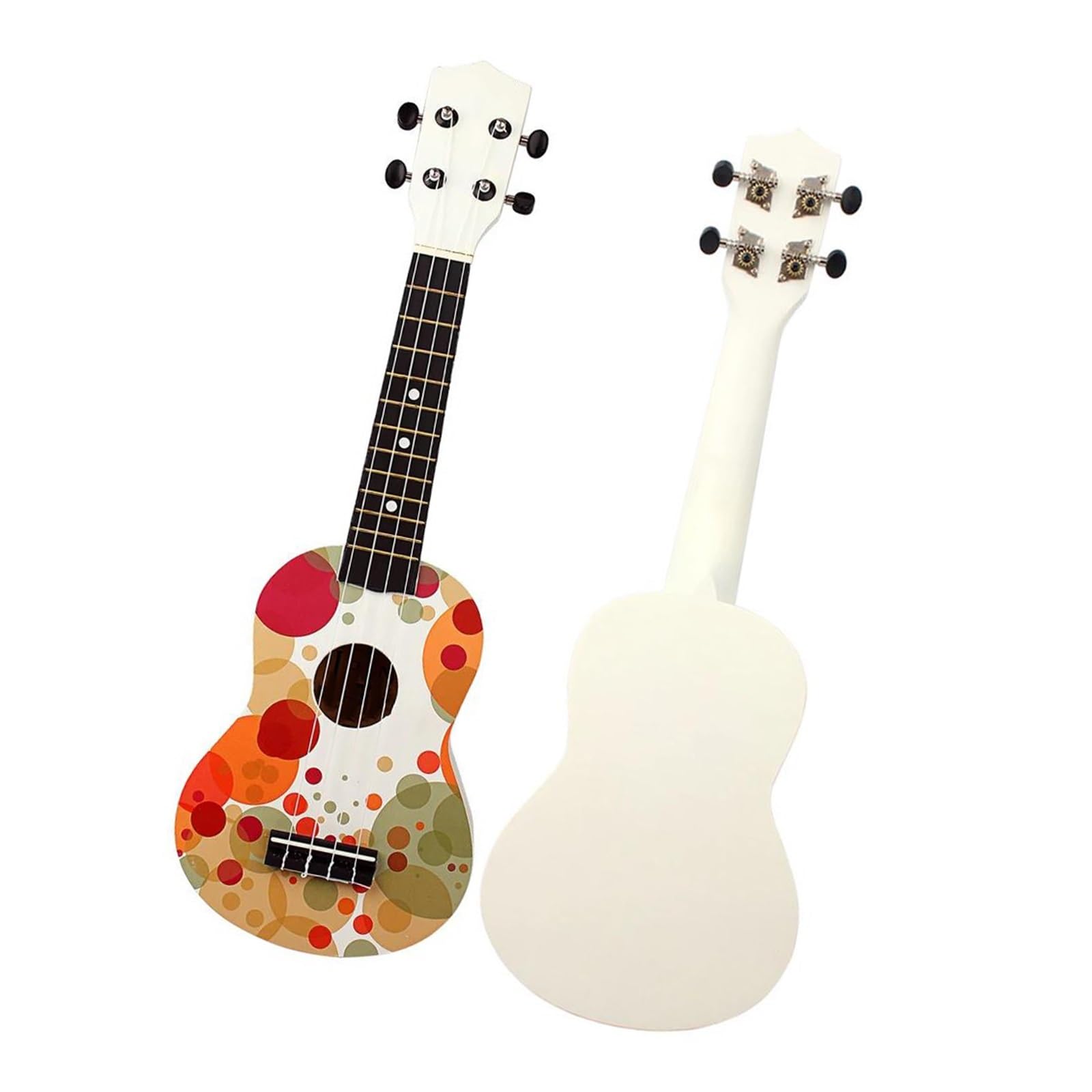 Ukulele Per Adulti Ukulele Professionale A 4 Corde Da 21 Pollici Con Accessori Tra Cui Una Tracolla Per Capotasto Accordatore E Plettri(21 Inch)