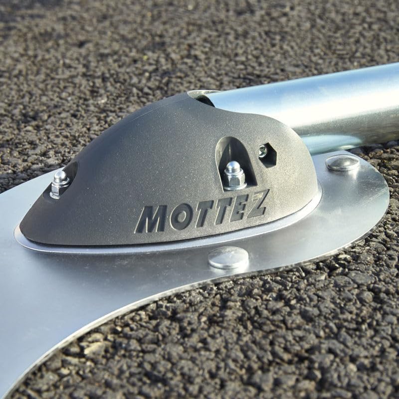 Barrière de Parking Rabattable 3 Pieds SPECIAL MACADAM avec clés identiques - Mottez B301CCI