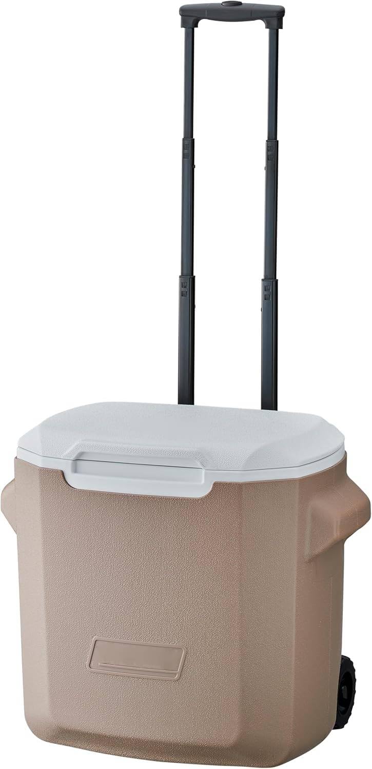 Amazon | クーラーボックス ホイールクーラーキャリーハンドル付き 約