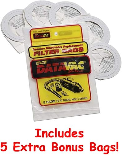 Miniatura 2 de Incluye 5 bolsas adicionales  DataVac Safe Pro Series MDV-1ESD  Equipo de oficina  Computadora  Aspiradora electrónica y plumero  Multifunción