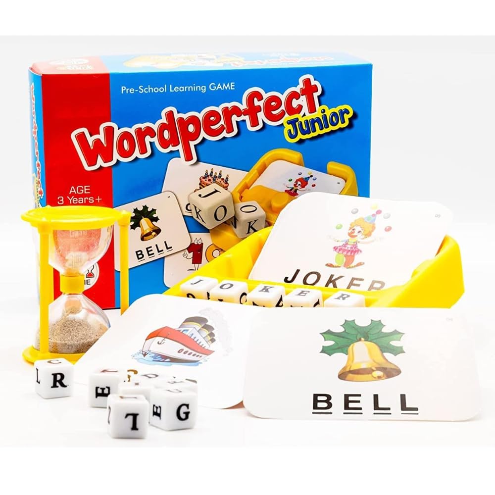 See full amazon price history chart for TOYSCAPE Wordperfect Junior | Fun Learning! Develop Spelling & Grammar Skills Along with Critical Thinking for Kids Age 3+ TOYSCAPE Wordperfect Junior | Fun Learning! Develop Spelling & Grammar Skills Along with Critical Thinking for Kids Age 3+ (B0DG6P7VWH) Amazon Price History, Amazon Price Tracker