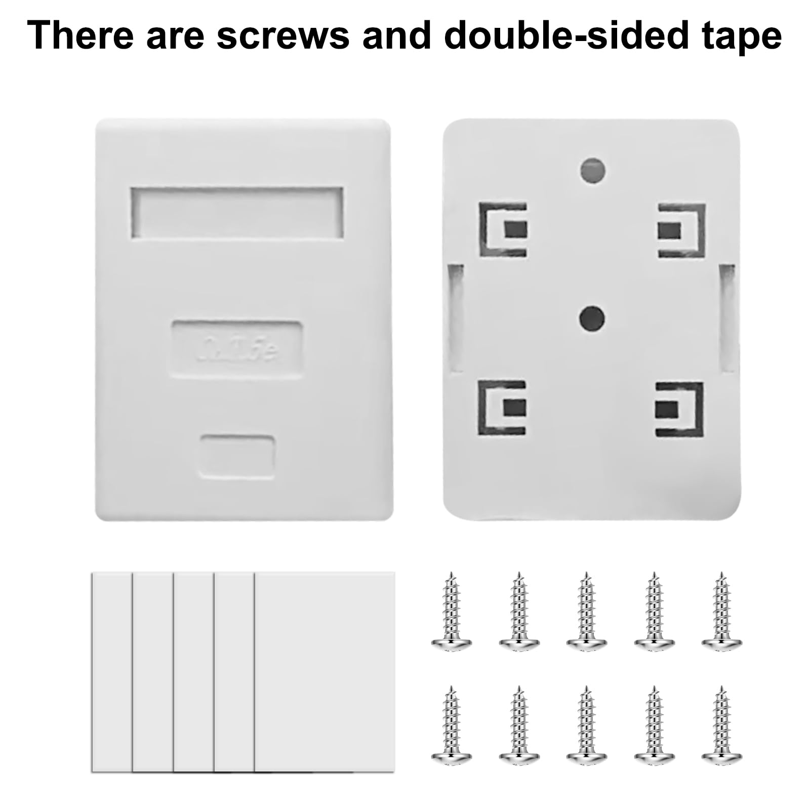 Prise Rj45 Lot De 5 Prises Réseau CAT 6A En Saillie 1 Port, Prise