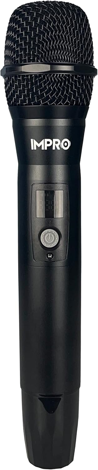 ImPro UHF-88MXR Micrófonos inalámbricos UHF profesionales con Echo (dorado)