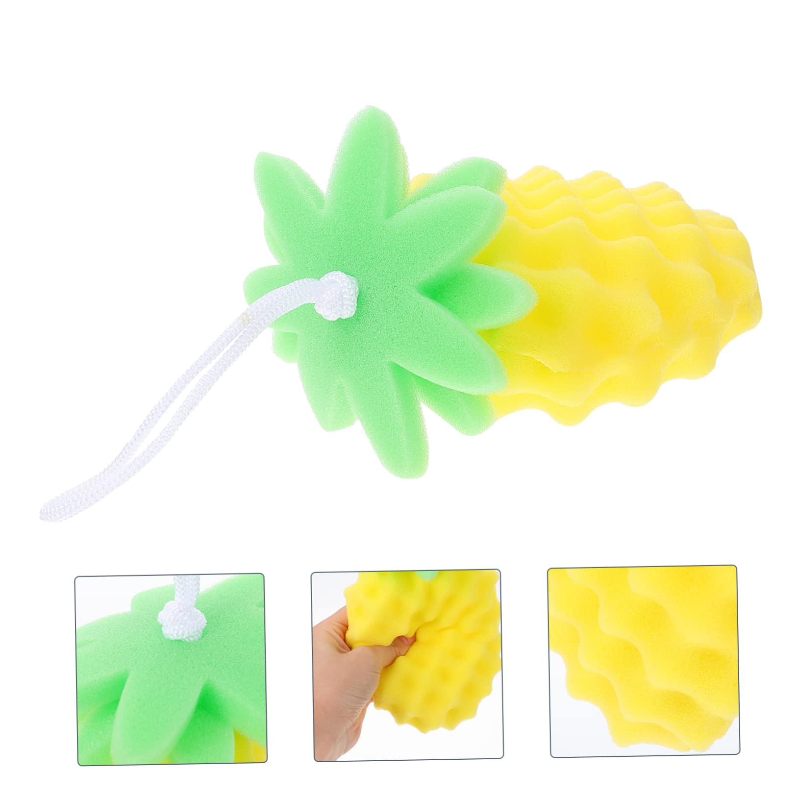Spazzola Da Bagno Per Neonati Spugna Per Scrub Allananas Per Bambini E Bambine Spugna Da Bagno Esfoliante Delicata Per Bambini Piccoli