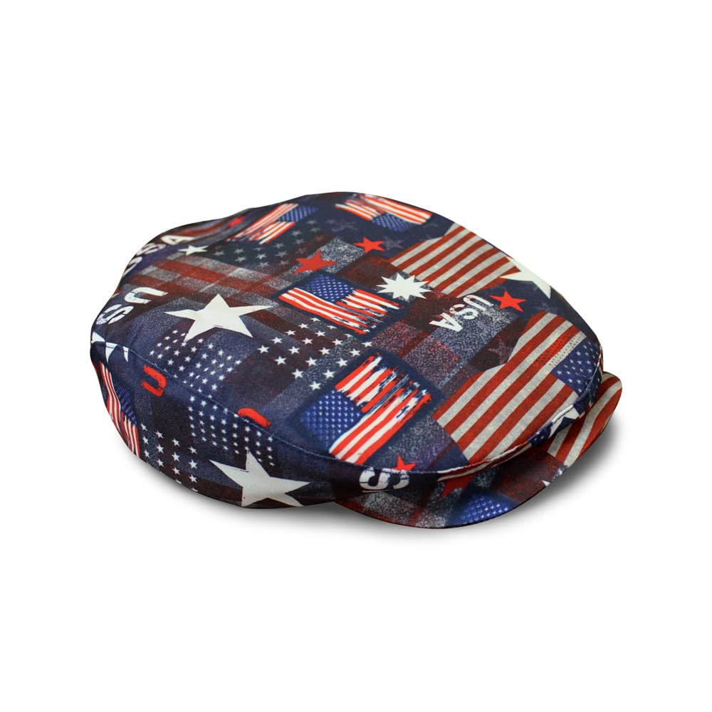 Golf Knickers Homeland Indepedence Day Microfiber (Plus Fours) for Men - Matching Cap Included - 38