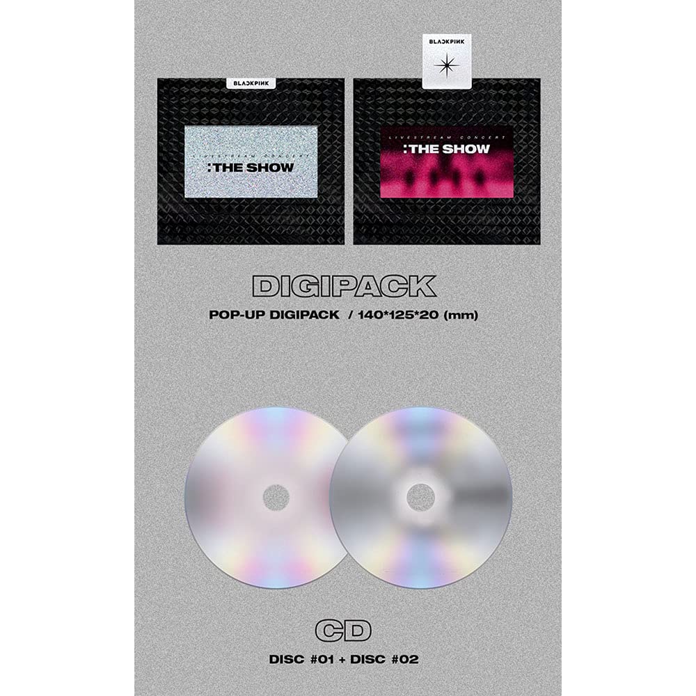 BLACKPINK 2021 THE SHOW LIVE CD (Incl. Transparent Photocards