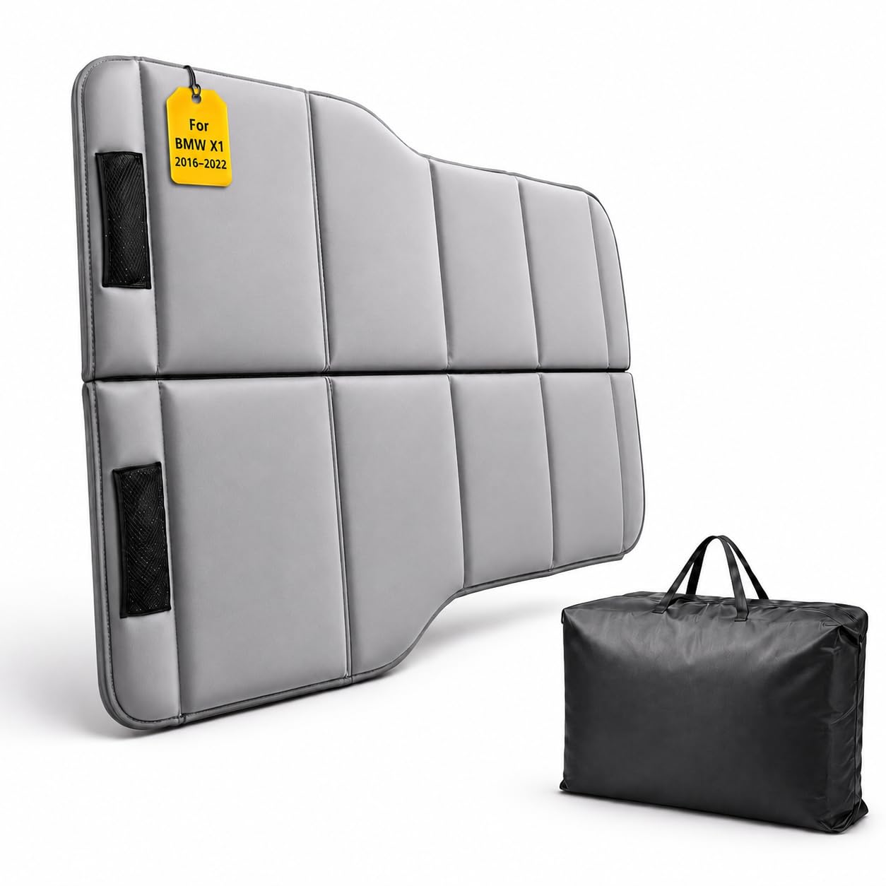 Car Mattress for 2016–2022 BMW X1, Upgraded Non-Inflatable Thickened Foam SUV Car Camping Mattress, Foldable Trunk Sleeping Pad Car Bed Mattress for Road Trips Camping Travel