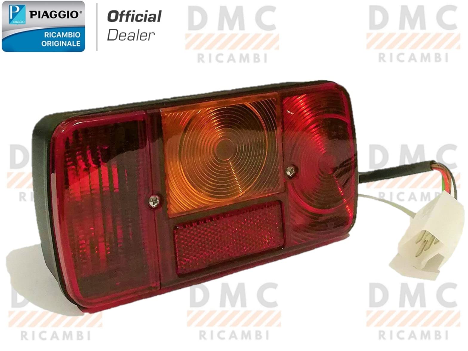 Freccia Indicatore Piaggio Ape 50 - Fanale Posteriore Lato Sinistro Originale - Foto 10