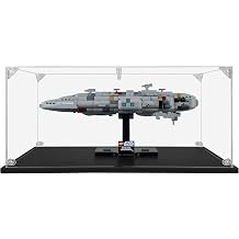 Acrylic Display Case Compatible for Lego Home One Starcruiser #75405, Dustproof Display Case Case Only Lego Sets are NOT Included