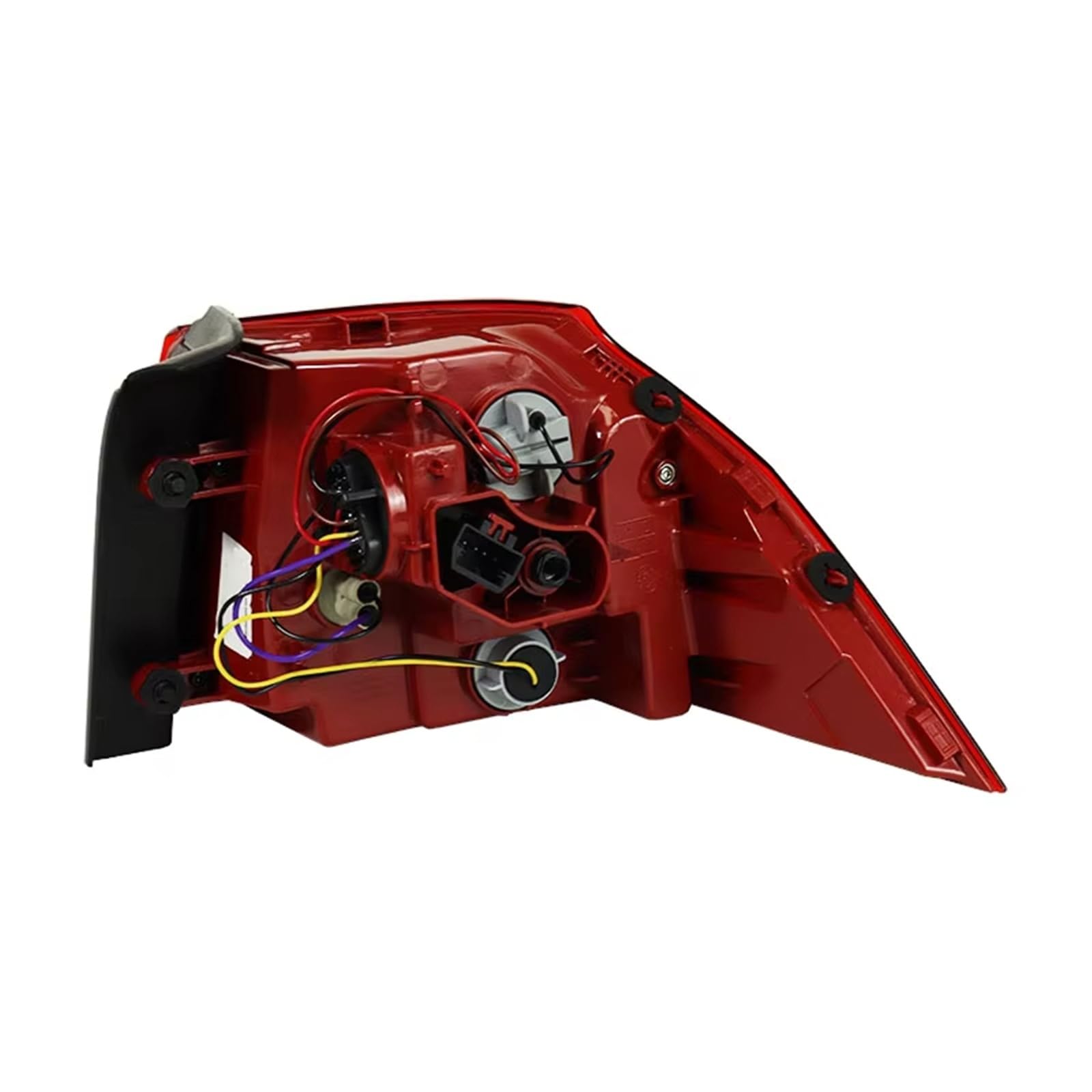 Luz Trasera Parte Luz Trasera Coche Lámpara Señal Inversa Freno Advertencia Conjunto Parada Para VW Para BORA 2016 2017 2018 Pilotos Traseros(Inside Left)