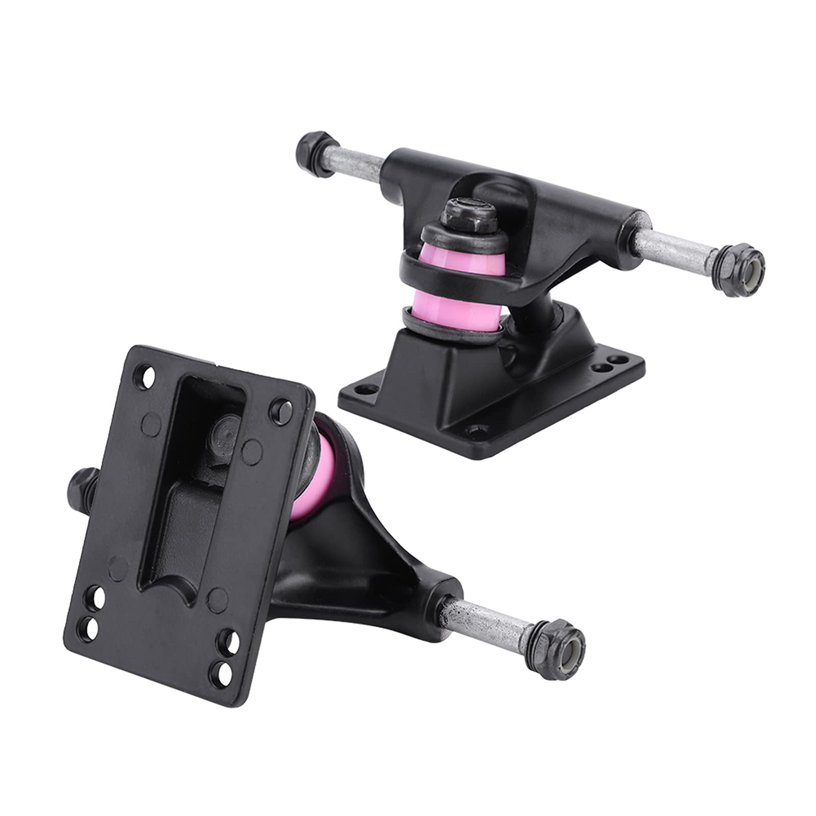 KIMISS 2 Piezas de Camiones de Monopatín, Ruedas ABEC Longboard Combo de Monopatín de 3,0 Pulgadas Camiones de 3,25 Pulgadas 3,8, Camiones de Trueno, 2 Accesorios de Monopatín (Color