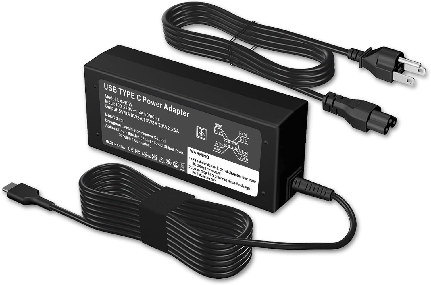 Amazon.com: GVKRLXZ 45W USB C Charger Compatible with Acer