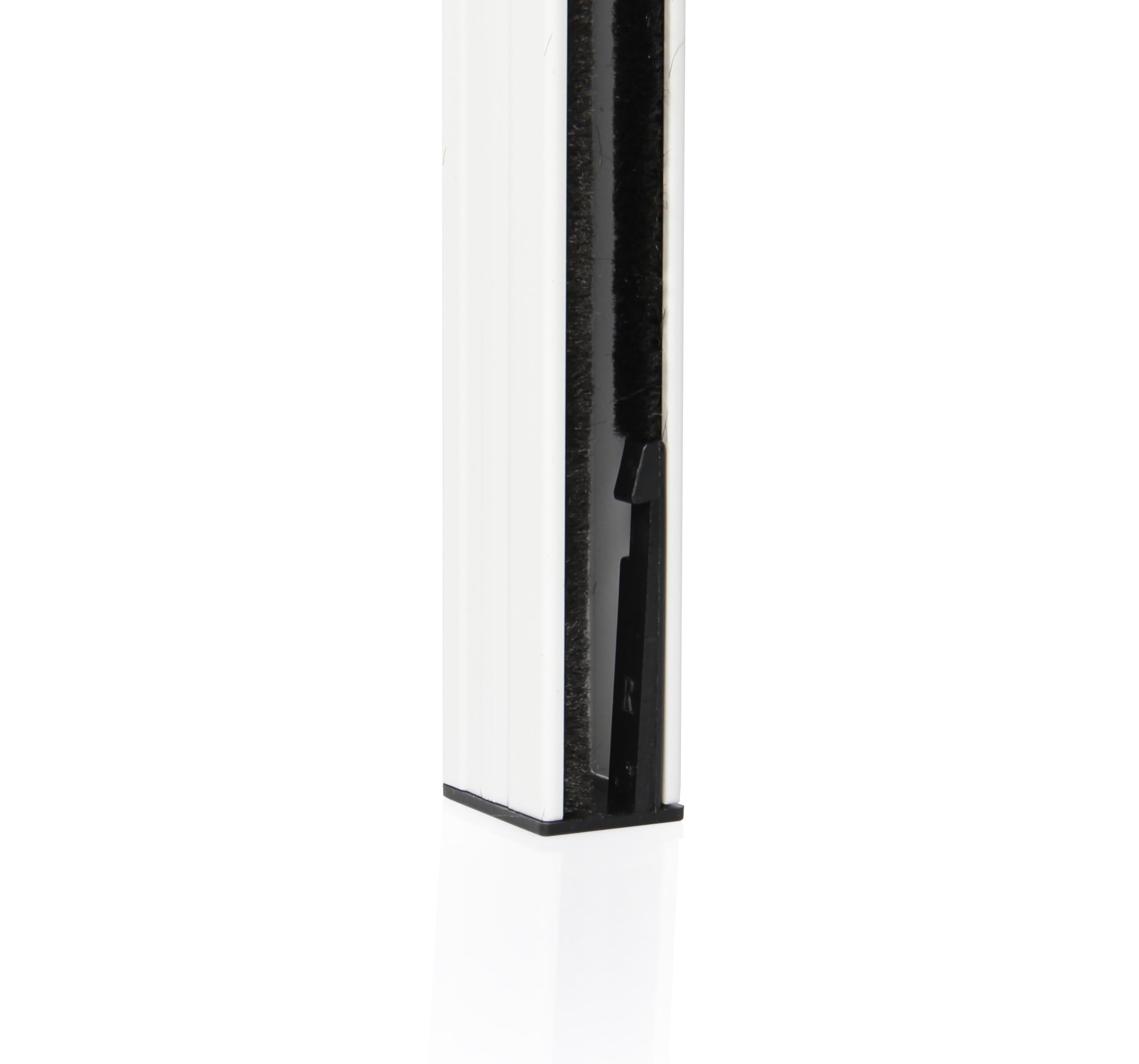 Store moustiquaire fenêtre alu recoupable (largeur x hauteur) -protection insecte ajustable (Blanc, 1250 mm x 1600 mm)