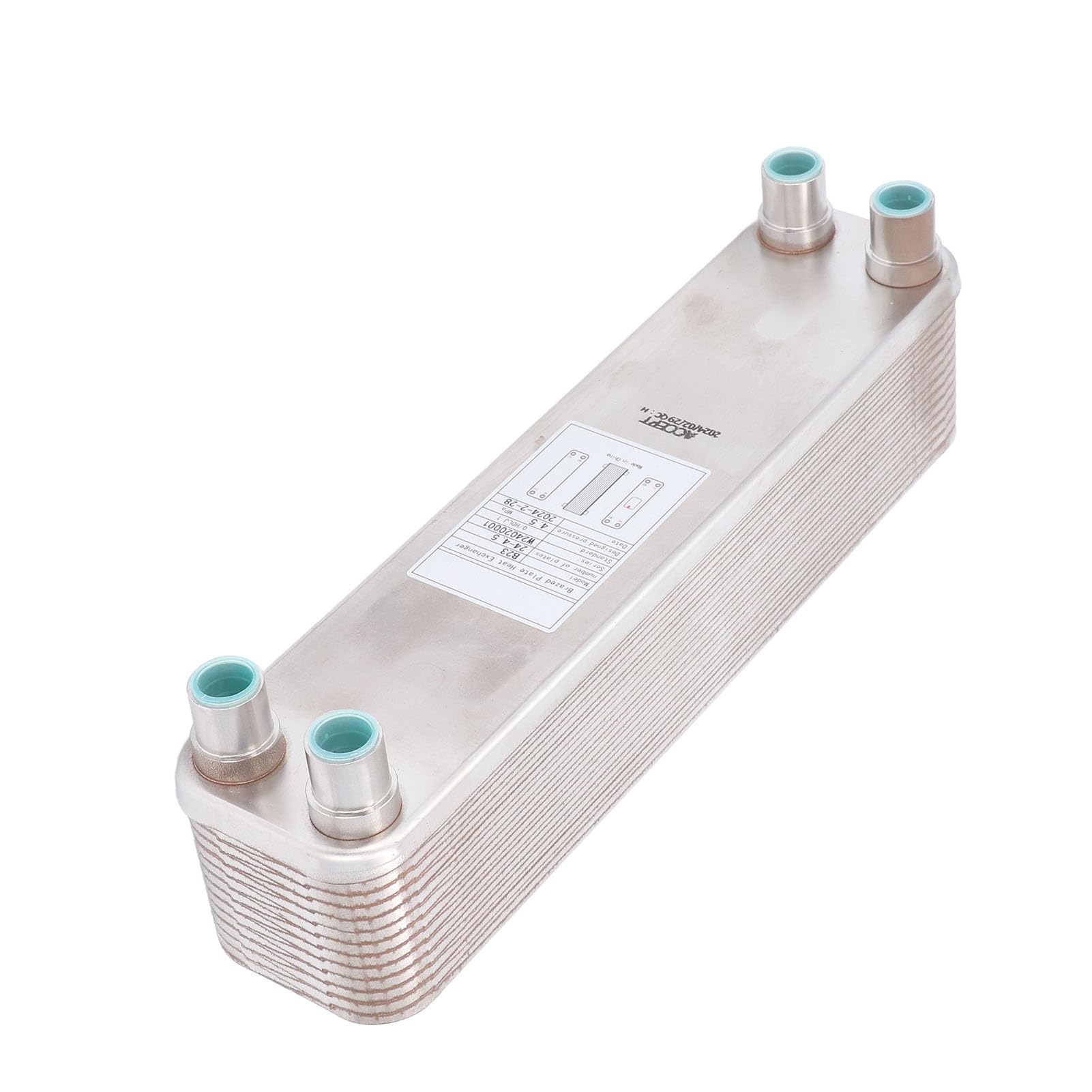 Semme Enfriador Soldado de Acero Inoxidable con Intercambiador de Calor de Placas para Aplicaciones Eficientes de Cerveza y Laboratorio