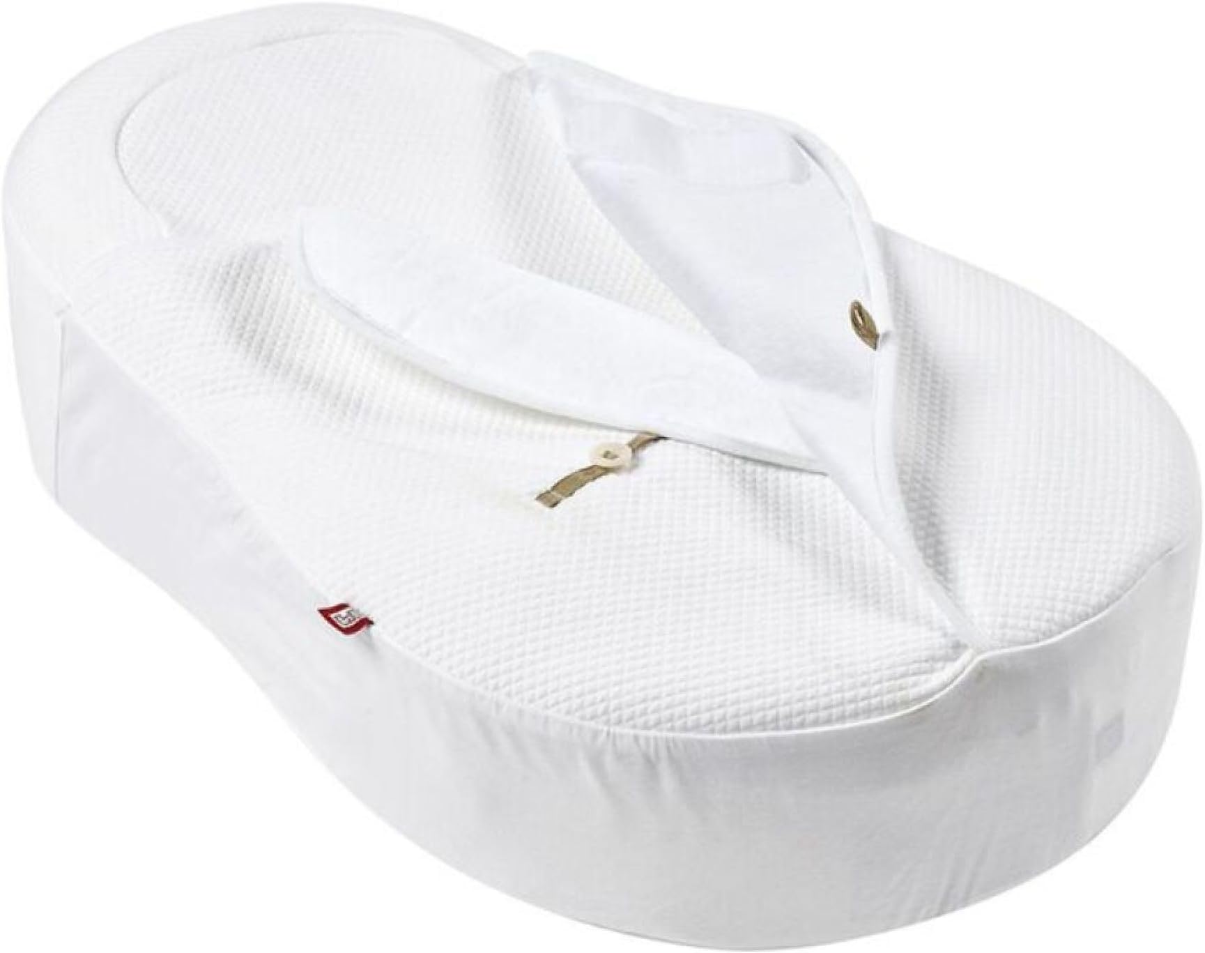 Red Castle Cocoonacover™ - Fleur de coton ® Quilted 2.5 Tog - White Leaf
