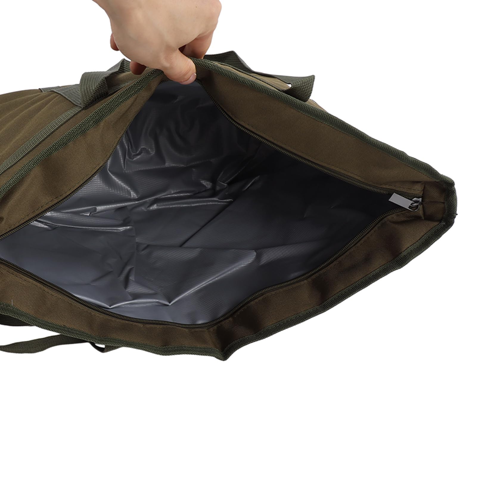 Borsa termica per picnic 3 strati Borsa termica per alimenti portatile di grande capacità in tessuto Oxford 600D per campeggio all'aperto