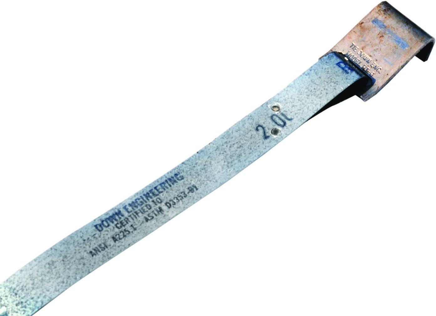 Tie Down Engineering 59190l Frame Ties With Hook, 1-1/4" X 7' (Pack of 20)