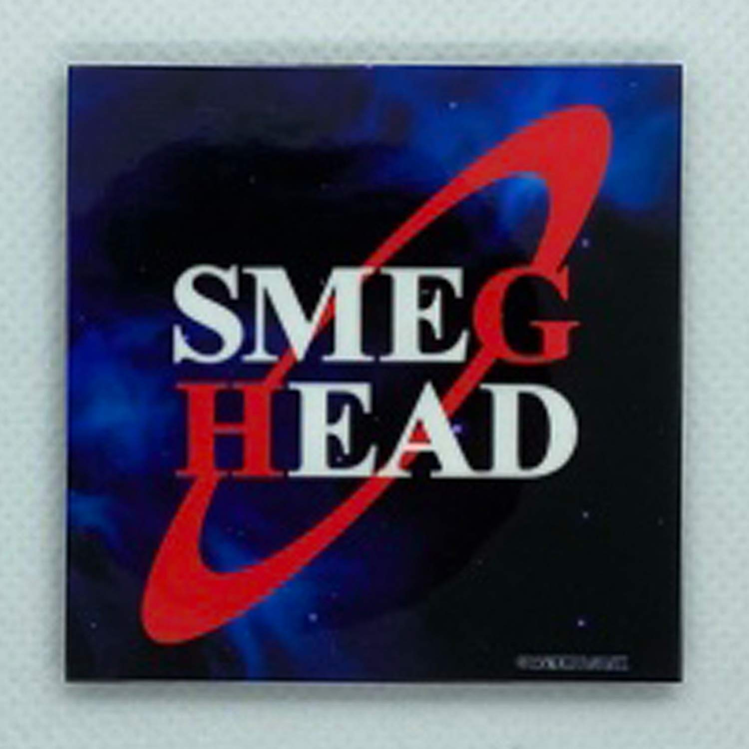 Coasteroo Red Smeg Head - Inspi By Dwarf - Fridge Magnet - Hardboard - 57Mm X 57Mm - Gloss Finish