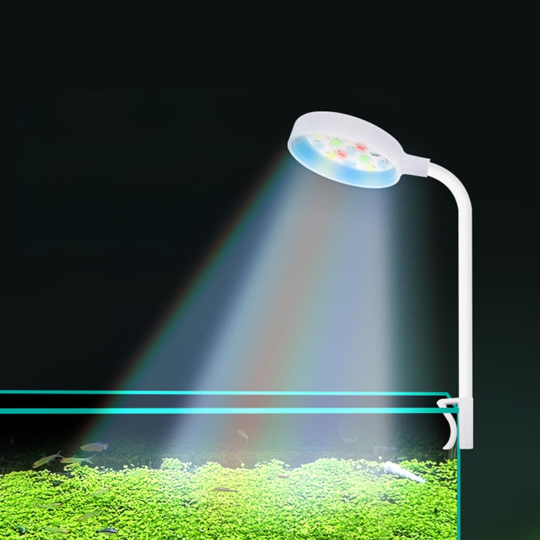 VAYINATO® Aquarium Small Fish Tank Multimode WRGB Adjustable Bowl Clip On Light by Petzlifeworld (B09N1DKW9F) Amazon Price History, Amazon Price Tracker