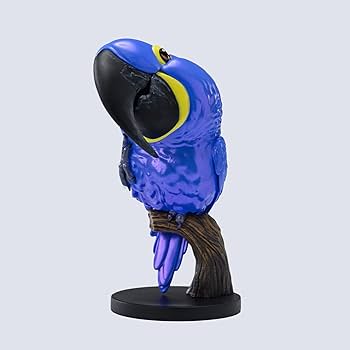 オウム レッド&ブルー Parrot 強化プラスチック 置物 軽量 フィギュア オウム レッド&ブルー Parrot 強化プラスチック 置物 軽量