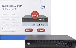 NVR PNI House IP716 16 canali IP 4K H 265 ONVIF NVR PNI House IP716 16 canali IP 4K H 265 ONVIF