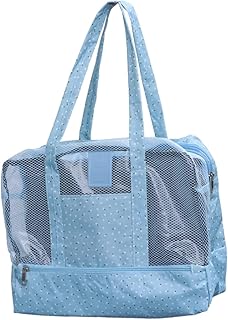 Sacola Dobrável Bolsa Resistente Sacola Para Praia Bolsa De Viagem Embalável Bolsa Esportiva Embalável Bolsa De Natação Bolsa De Praia Portátil