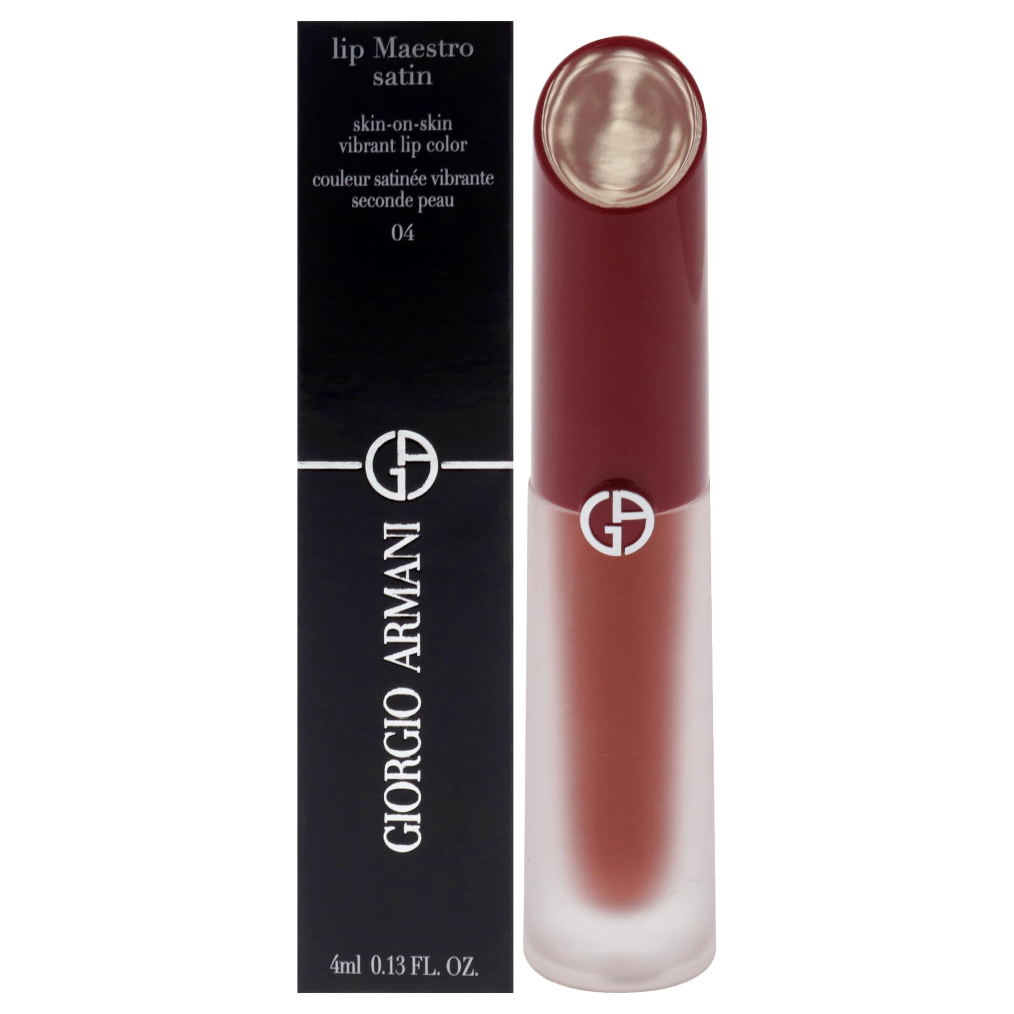 Armani Women's Lip Maestro Satin Lipstick - 04 Live Concert By Giorgio For - 0.13 Oz Lipstick