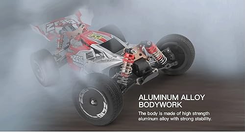 Miniatura 2 de WLtoys Coche RC de alta velocidad 144001 114 60KMH 2.4G RC Car 4WD eléctrico de alta velocidad Off-Road Control remoto Racing Drift Toys Car 114