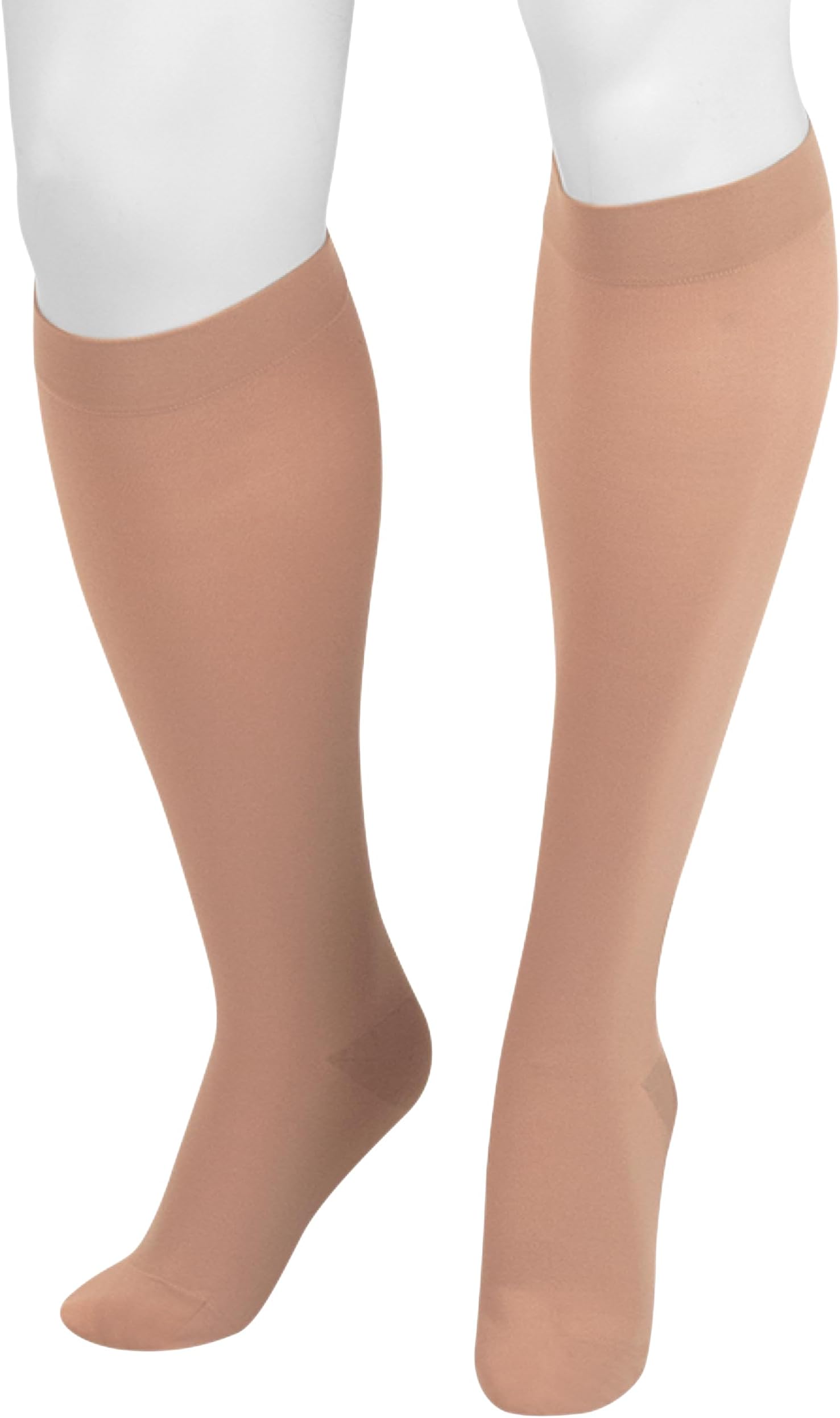Dynamic Varin 3512 30-40mmhg Closed-Toe Knee-High Compression Sock with Silicone Top Band