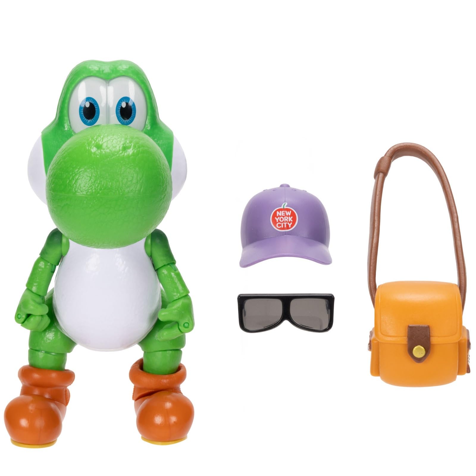 Yoshi品 JAKKS Pacific Super Mario Galaxy Movie Figura Yoshi 5 Pulgadas con