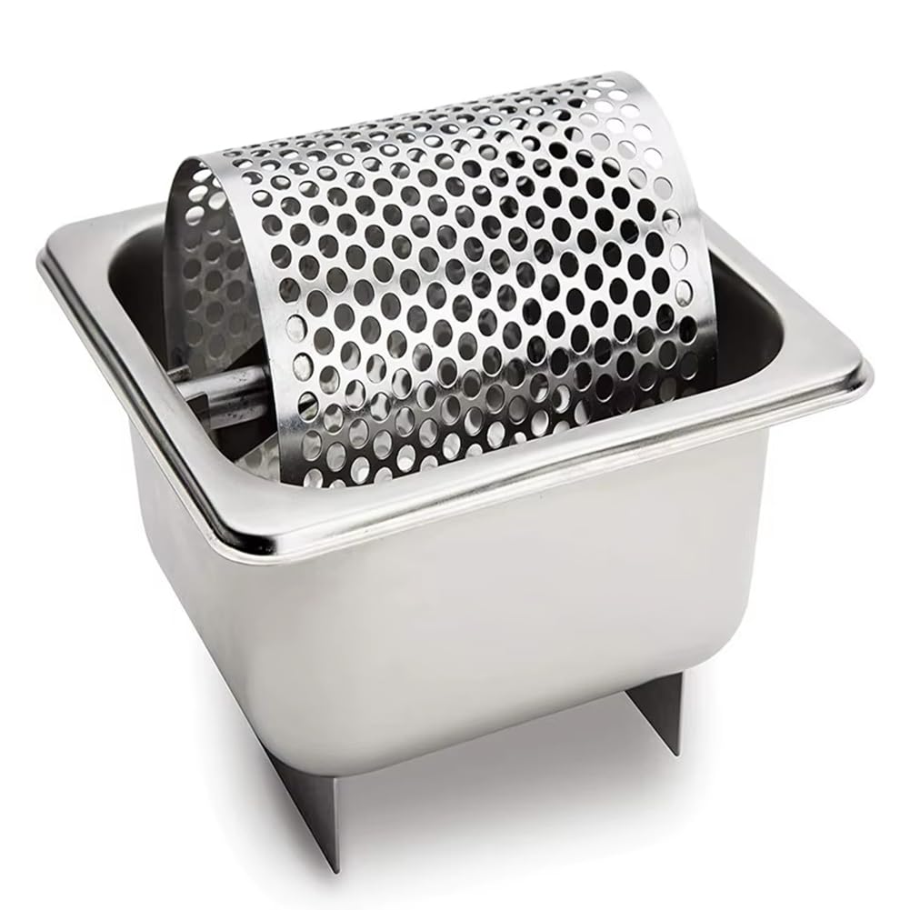 Juqoyue Stainless Steel Butter Wheel - Melted Butter Dispenser for Even Spreading, Essential Kitchen Gadget for American Burgers
