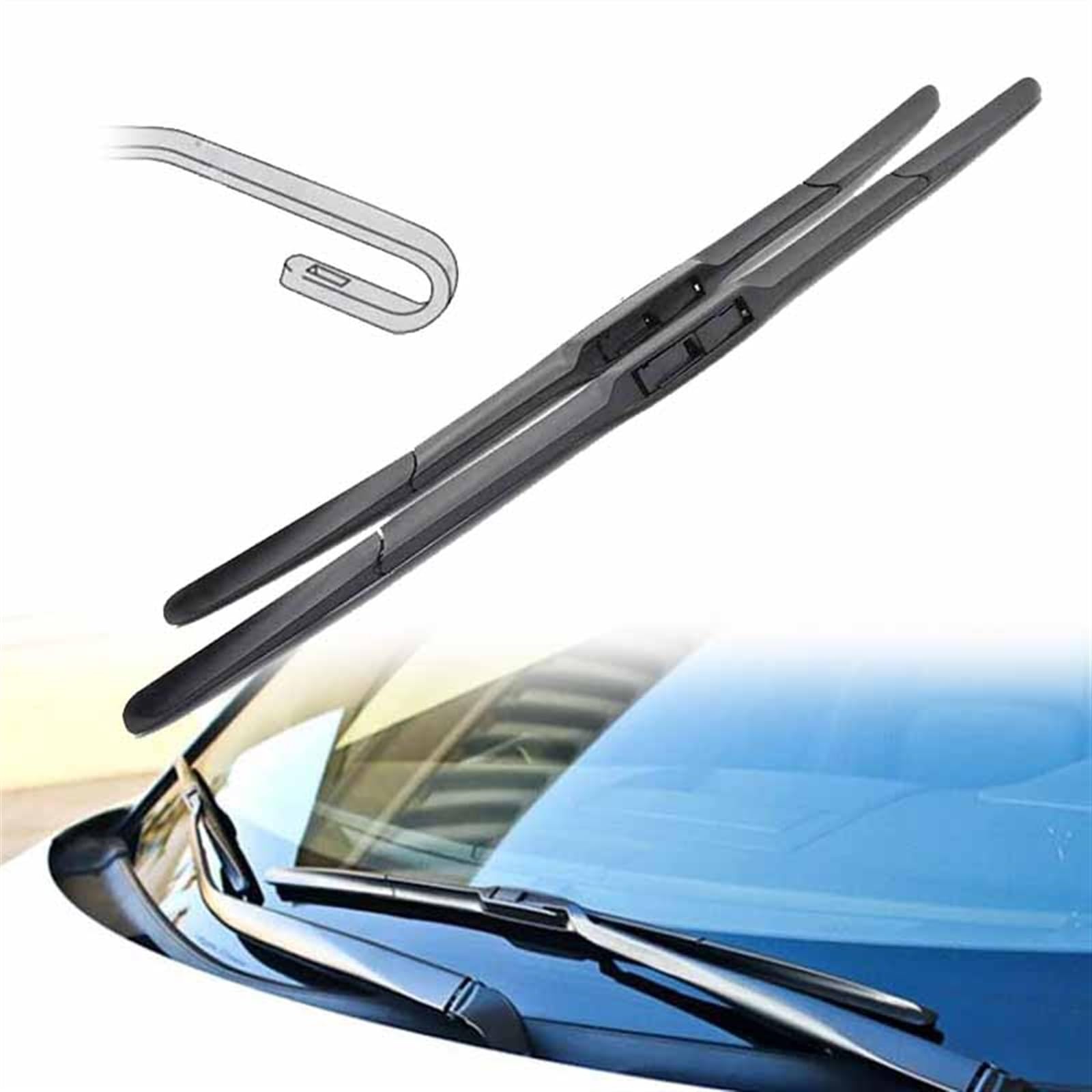 Escobillas limpiaparabrisas Delanteras para Lexus ES350 2013 2014 2015 2016 2017. Limpiaparabrisas para Parabrisas, Ventanas, cepillos para Lluvia de Coche, 26"+18".
