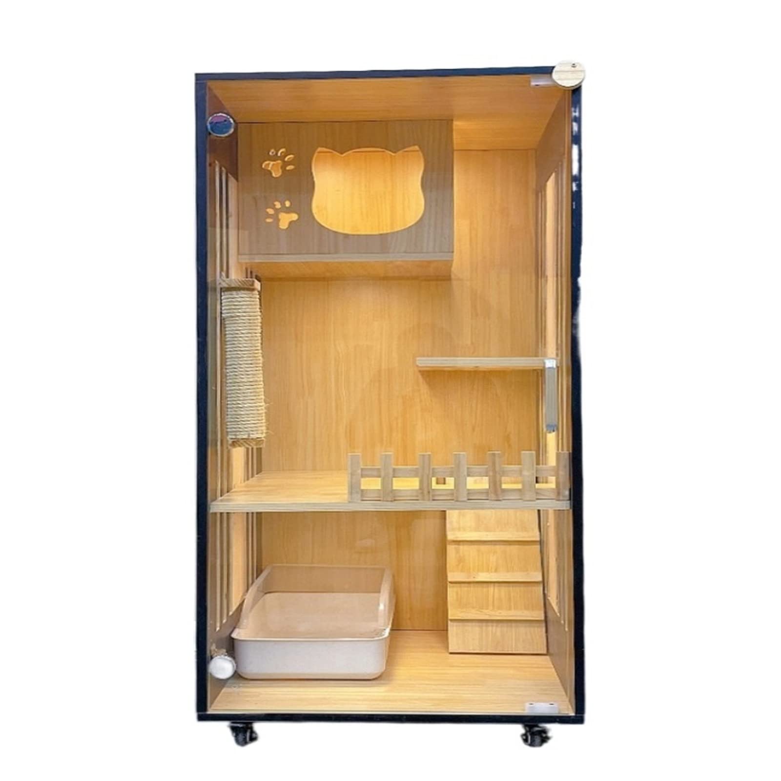 Buy cat house Cat Cage Villa Home Cat Cage Indoor Cat Cat Cat House