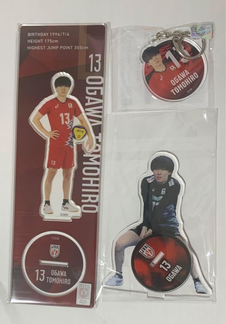小川智大　アクスタ2体、アクキー１つ 小川智大選手 アクスタ - メルカリ