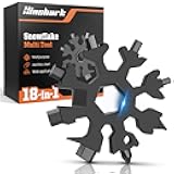 Stocking Stuffers Gifts for Men 18-in-1 Snowflake Multitool, Christmas Birthday Gifts for Men Dad Husband Him Grandpa, White Elephant Gifts for Dad Who Have Everything, Cool Gadgets Tools