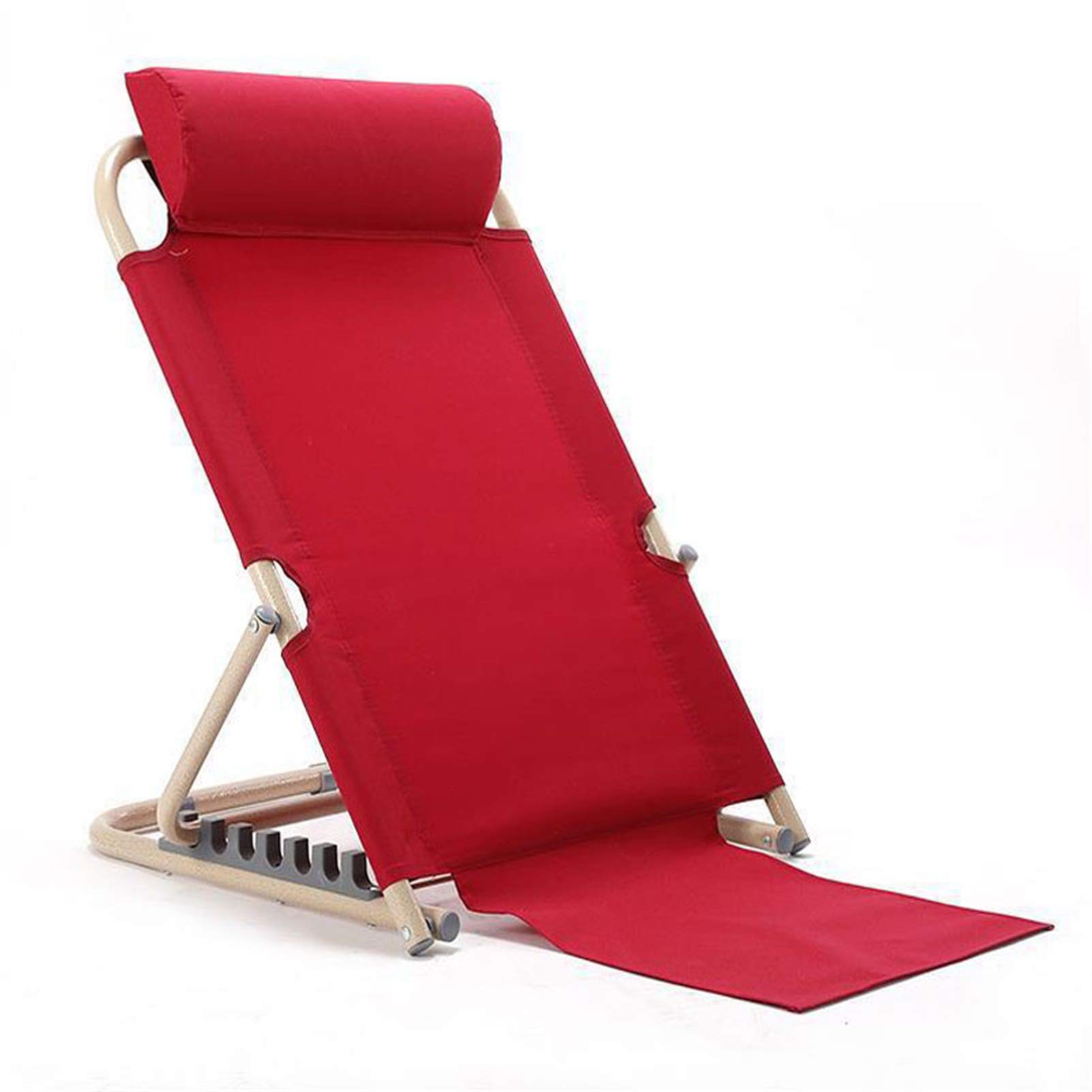 Back Rest Lumbar Support Bed Backrest for The Elderly,Adjustable Angle Back Rest Portable Folding Bed Backrest SupportLeisure Chairs for Elderly Neck Head and Lumbar Support