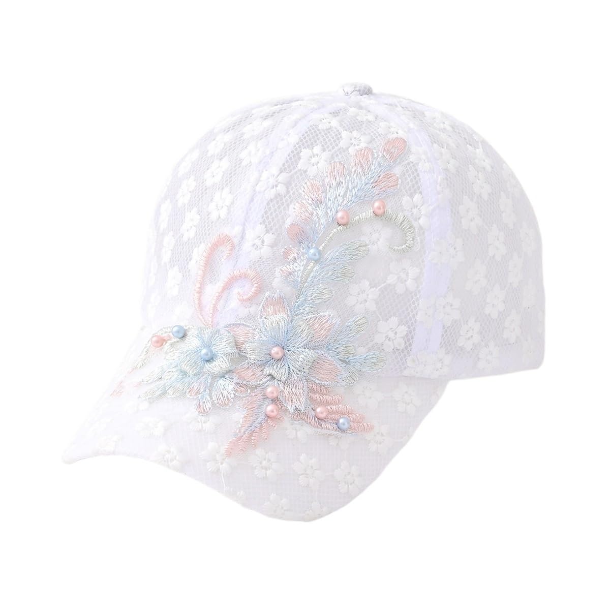 Casquette de baseball femme été filet respirant chapeau soleil hip-hop brodé